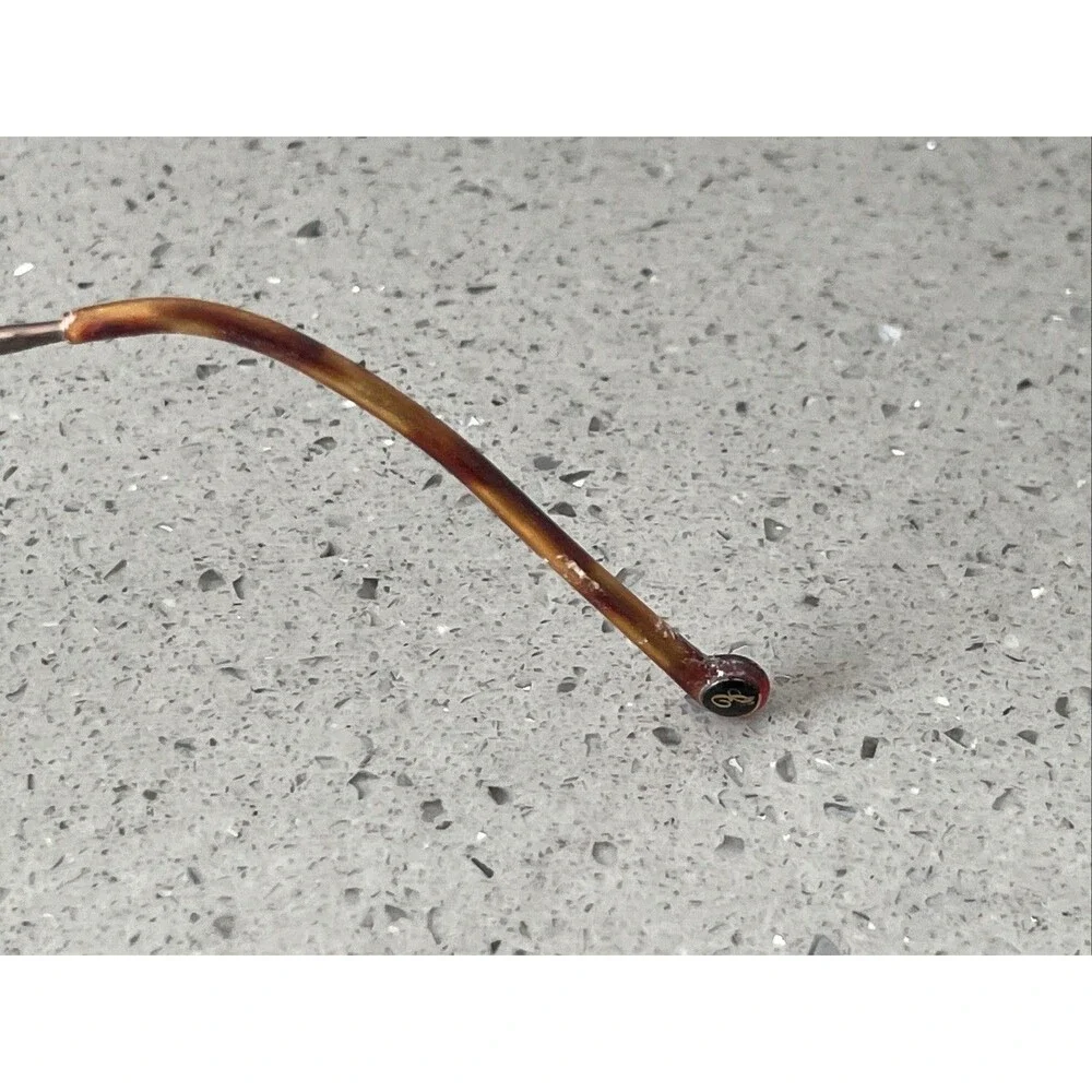 Smart-Clip Eyeglasses Frames ONLY 203 Full Rim round 49-20-140 bronze brown